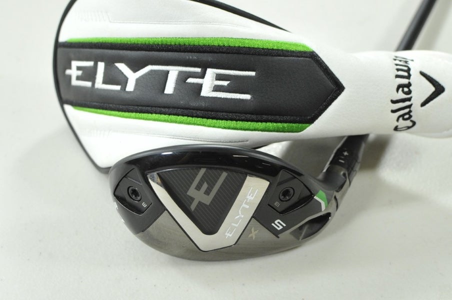 LEFT HANDED Callaway Elyte X 5-25* Hybrid Senior Flex Vanquish Graphite # 201439