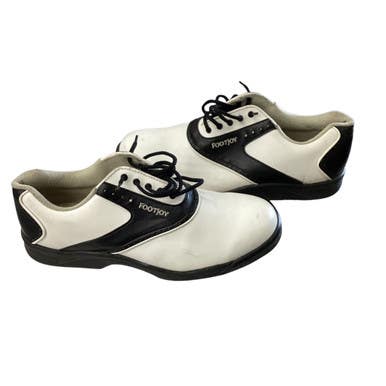 Used Foot Joy Mens Golf Shoes White Senior 10 11760-S000080864