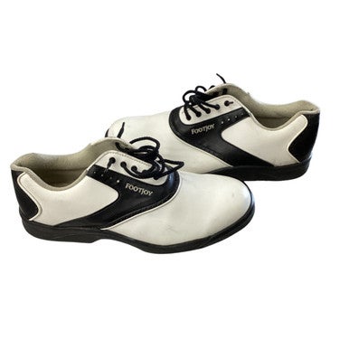 Used Foot Joy Mens Golf Shoes White Senior 10 11760-S000080864