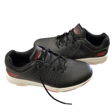 Used Skechers Mens Golf Shoes Black Senior 9 11760-S000080859
