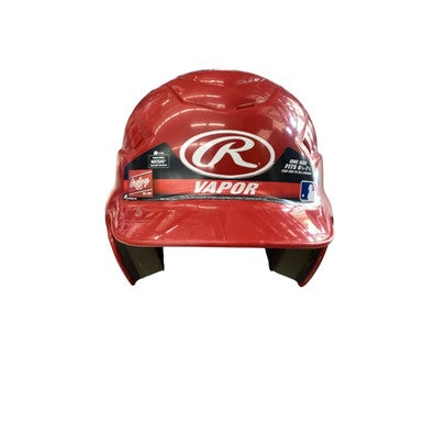 Used Rawlings BASEBALL HELMET Batting Helmet No Mask Red One Size 11760-S000080848