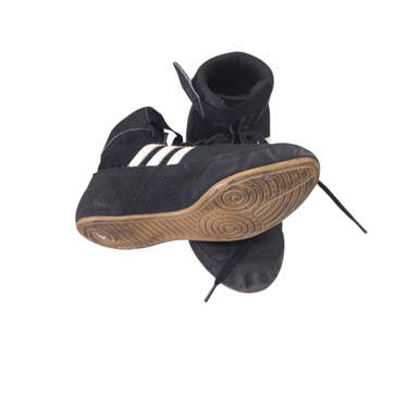 Used Adidas Wrestling Shoes Black Junior 03 11760-S000080827