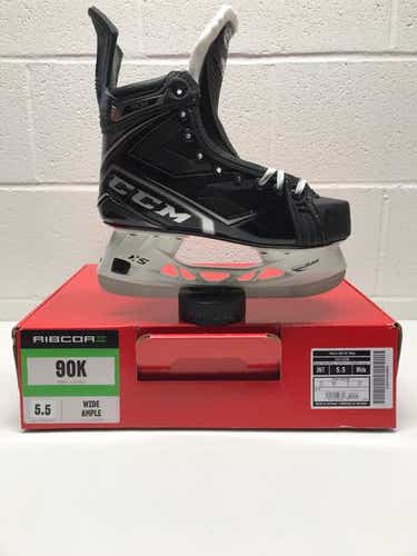 New CCM RibCor 90K Hockey Skates Size 5.5 Wide Width
