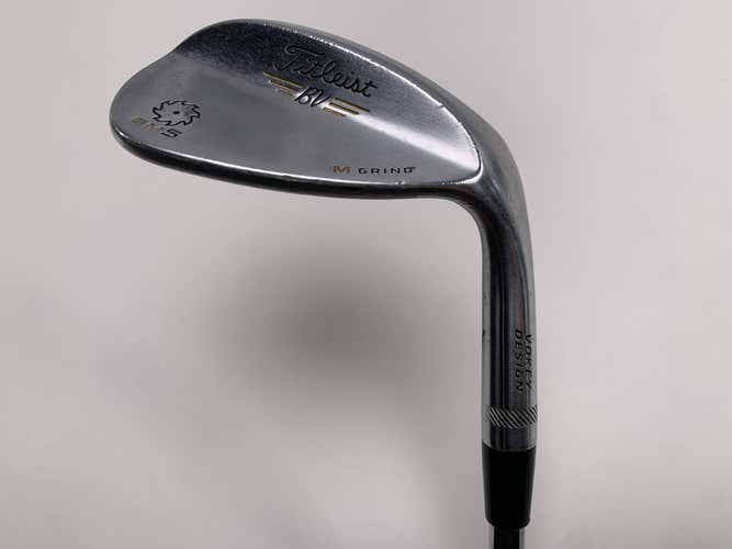 Titleist Vokey SM5 Tour Chrome Lob Wedge LW 58* 8 M-Grind Wedge Steel Mens RH