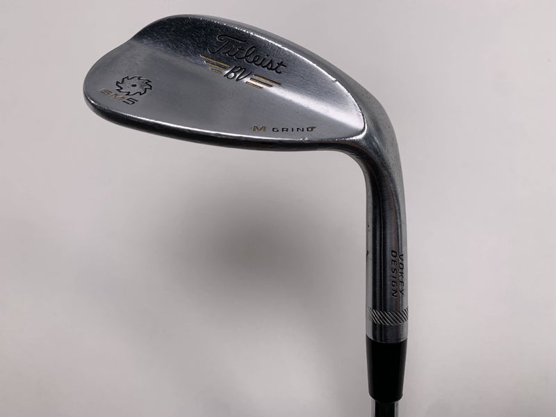 Titleist Vokey SM5 Tour Chrome Lob Wedge LW 58* 8 M-Grind Wedge Steel Mens RH