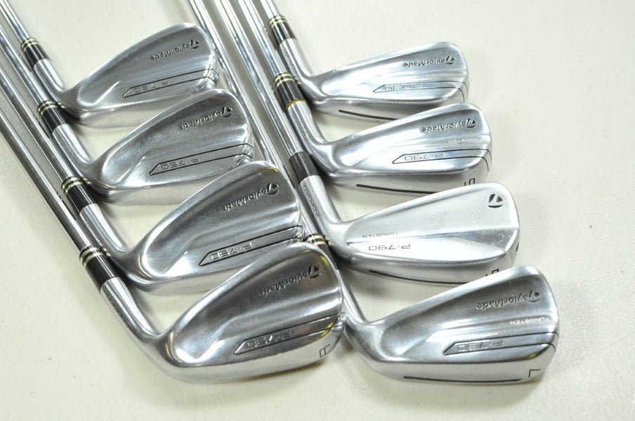 TaylorMade P790 2017 4-PW,AW Iron Set Regular Flex RH Project X LZ Steel #201417