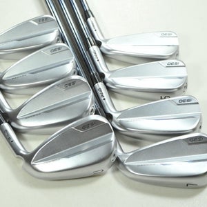 Ping i530 Retro Spec 4-W,UW Iron Set Stiff Flex RH Recoil Dart Graphite # 201476