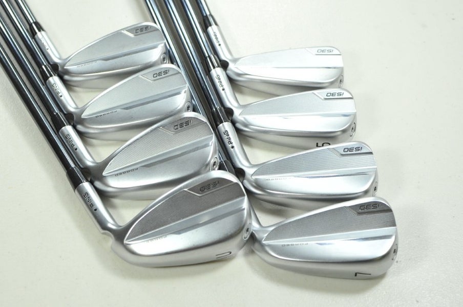 Ping i530 Retro Spec 4-W,UW Iron Set Stiff Flex RH Recoil Dart Graphite # 201476
