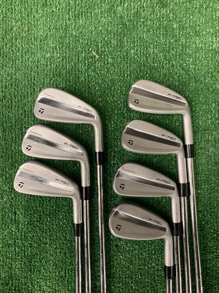Men's TaylorMade P790 Iron Set Right Handed Stiff Flex Steel Shaft (Used)