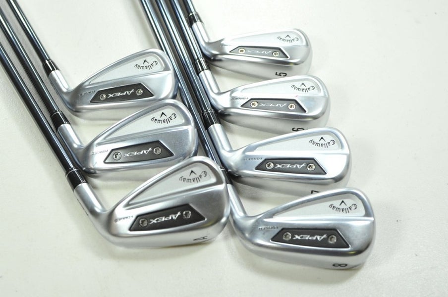 Callaway Apex Ai300 5-PW,AW Iron Set Stiff Flex RH Recoil Dart Graphite # 201477
