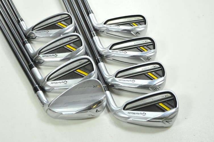 TaylorMade RocketBladez 4-PW,AW Iron Set Regular Flex Right Graphite # 201274