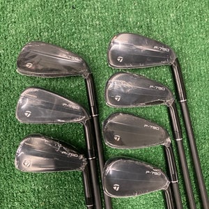 Men's 2024 TaylorMade P790 Right Handed Iron Set Stiff Flex Graphite Shaft (New)