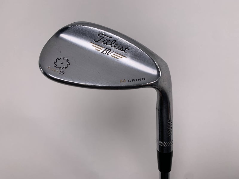Titleist Vokey SM5 Tour Chrome Sand Wedge SW 56* 10 M-Grind Wedge Mens RH