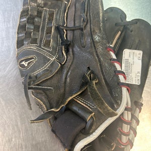 Used Mizuno FRANCHISE BB/SB Glove RH Throw Black 13" 11868-S000064970