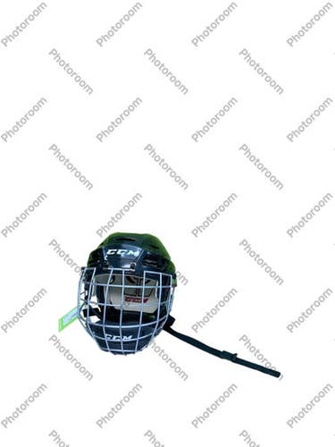 Used CCM TACKS 110 Helmet Cage Combo Black SM 11686-S000045212
