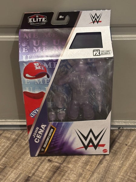 John Cena WWE Transparent Action Figure Elite Collection 6” Brand New