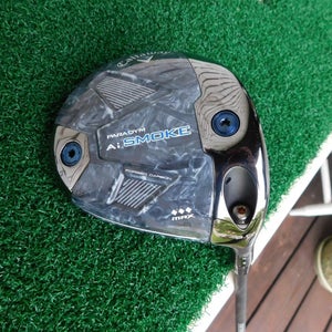 Callaway Paradym Ai Smoke Triple Diamond MAX 9.0* Driver w/ TENSEI 1K Stiff