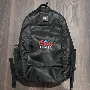 Coors Light Men's Ogio Backpack with insulated pocket, black (New)