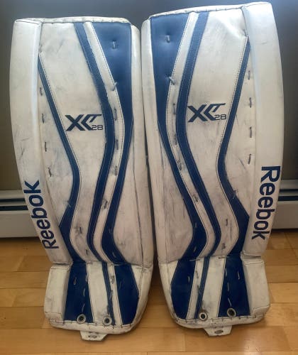 32+1 Reebok XLT28 Goalie Leg Pads (Used)