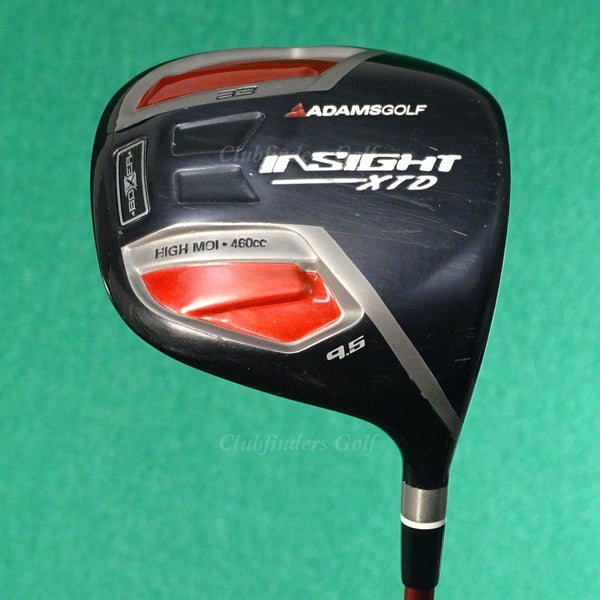 Adams Insight XTD 9.5 Driver Aldila DVS 55-S Graphite Stiff *DENT*