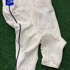 White Men's Medium Adult Mizuno Game Pants (New)