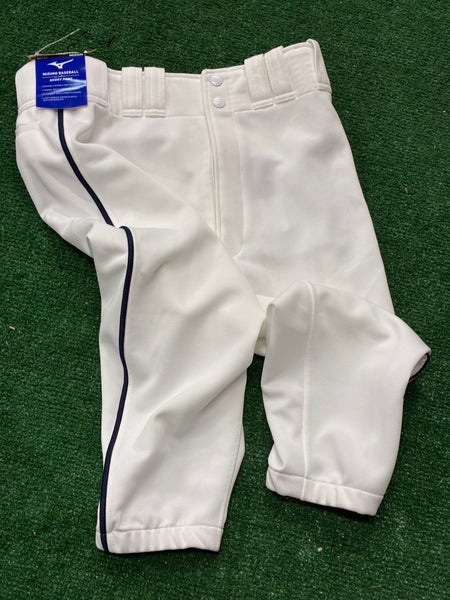 White Men's Medium Adult Mizuno Game Pants (New)