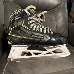 Bauer GSX Hockey Goalie Skates 11.5 (Used)