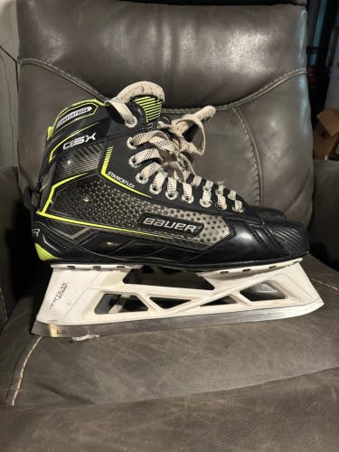 Bauer GSX Hockey Goalie Skates 11.5 (Used)
