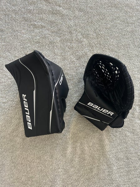 2023 Junior Bauer GSX Regular Glove and Blocker