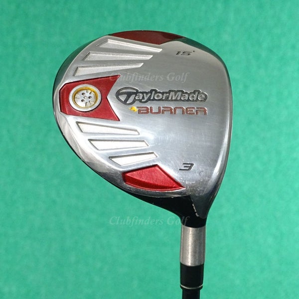 TaylorMade Burner 2007 Fairway 15 3 Wood REAX Superfast 50g Graphite Stiff