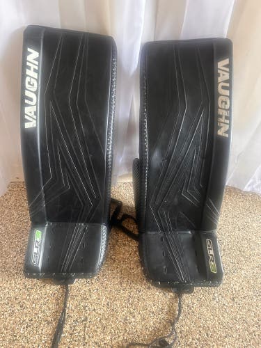 32+2" Vaughn SLR3 Pro Goalie Leg Pads (Used)