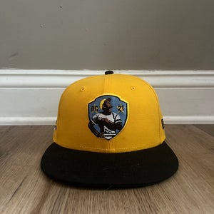 Yellow Men's 7 New Era Hat (New)