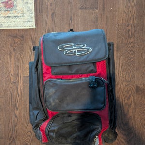 Red Boys Boombah Backpack (Used)