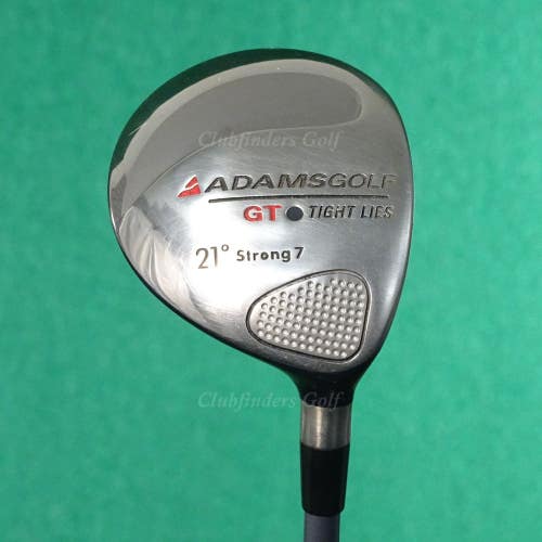 Adams GT Tight Lies Fairway 21 Strong 7 Wood Factory Graphite Stiff w/ HC
