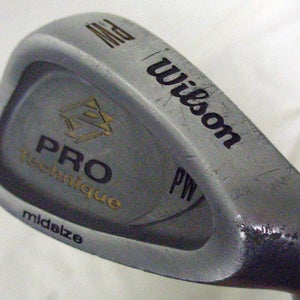 Wilson Pro Technique Midsize Pitching Wedge (Steel) PW Golf Club