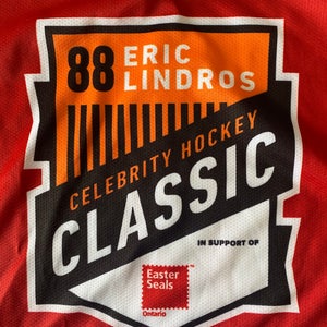 Eric Lindros Charity tourney Jersey (New)