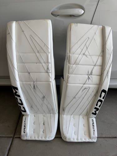 CCM Eflex 7 Goalie Leg Pads (Used)