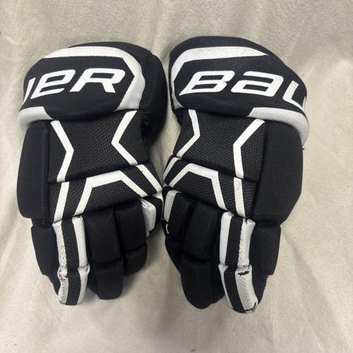 Junior Size 9 Inch Bauer Supreme 150 Ice Hockey Player Gloves
