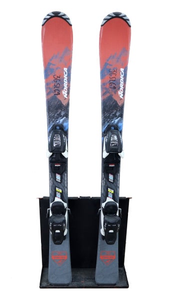 Used 2023 Nordica Team AM Skis (100cm) w/ Marker 4.5 Bindings