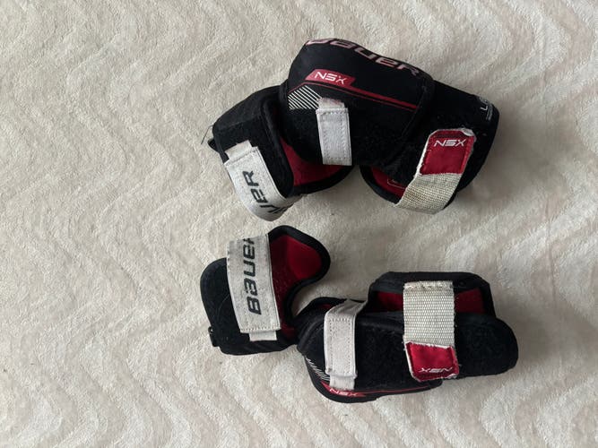Junior Large Bauer NSX Elbow Pads (Used)