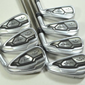 Callaway Apex CF 16 4-PW Iron Set Stiff Flex Right Recoil ES F4 Graphite #200411
