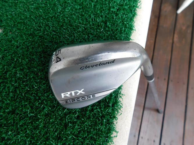 Tour Issue Cleveland RTX Zipcore Full 54.12* Sand Wedge w/ KBS Tour Stiff Flex