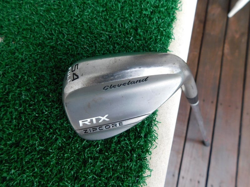 Tour Issue Cleveland RTX Zipcore Full 54.12* Sand Wedge w/ KBS Tour Stiff Flex