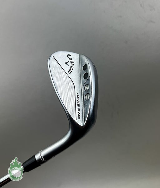 Used Callaway Jaws Raw W Grind Wedge 54*-12 Wedge Flex Steel Golf Club