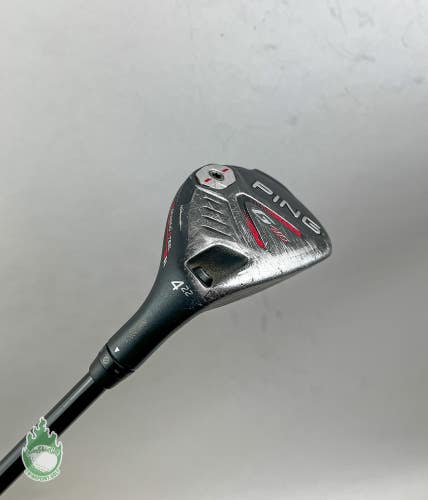 Used Right Handed Ping G410 4 Hybrid 22* Tensei TX Stiff Graphite Golf Club