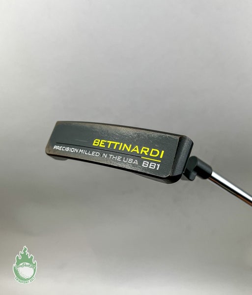 Used Right Handed Bettinardi BB1 Black 34" Milled Putter Steel Golf Club