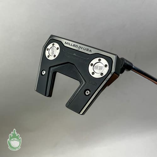 Custom Scotty Cameron Phantom Black 5.2 Mallet 35" Putter Steel Golf Club