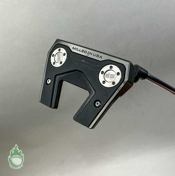 Custom Scotty Cameron Phantom Black 5.2 Mallet 35" Putter Steel Golf Club