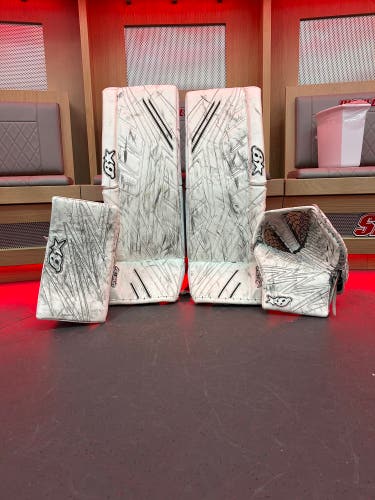 Brian's gentik V full set. Optik glove and blocker