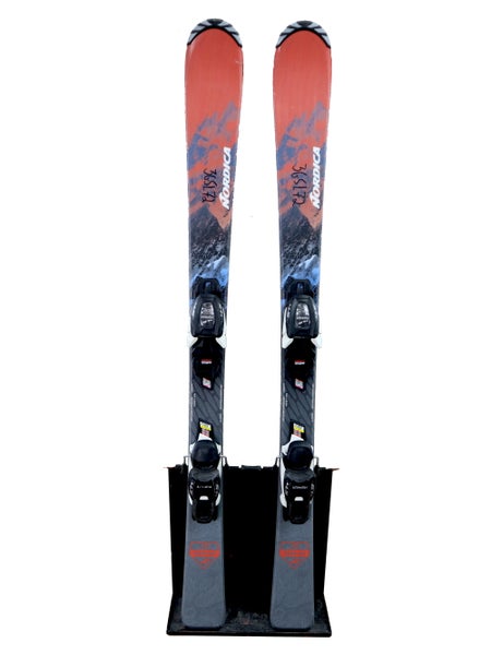 Used 2022 Nordica Team AM Skis (120cm) w/ Marker 4.5 Bindings